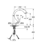 MONOMANDO COCINA EXTRAIBLE K4 GROHE
